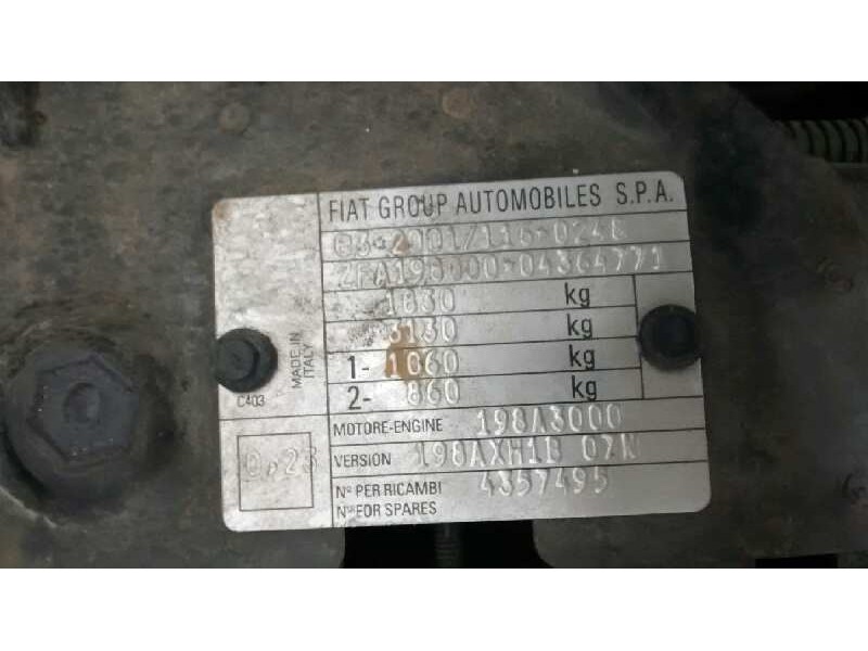 fiat bravo (198) del año 2012