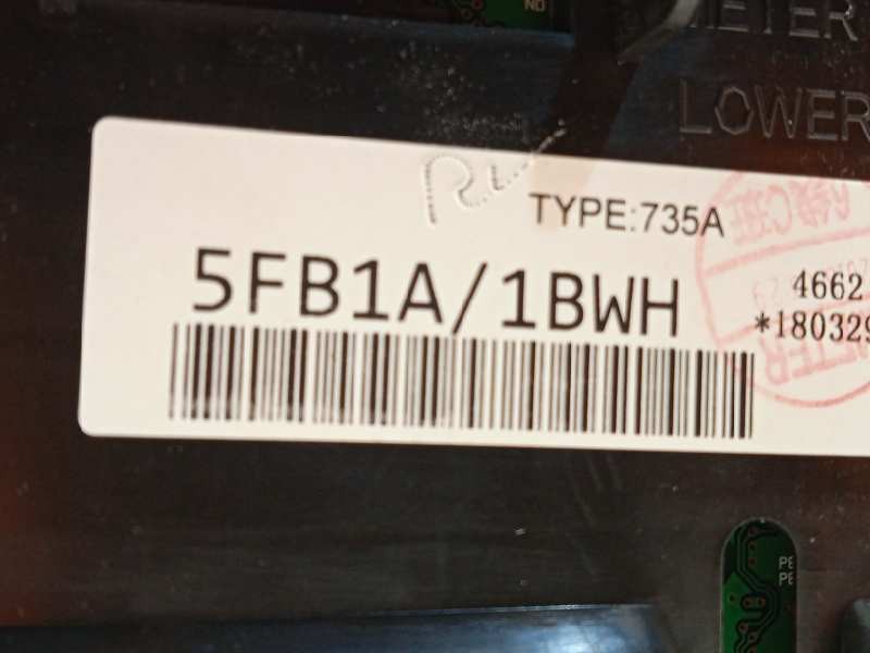 Recambio de cuadro instrumentos para nissan micra v (k14) acenta referencia OEM IAM 5FB1A  248105FB1A