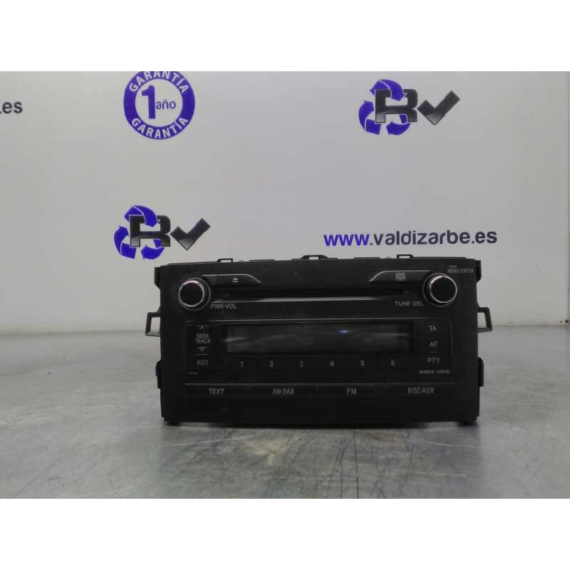 Recambio de sistema audio / radio cd para toyota auris active referencia OEM IAM 8612002A70  