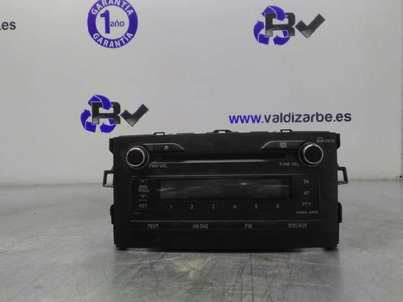 Recambio de sistema audio / radio cd para toyota auris active referencia OEM IAM 8612002A70  