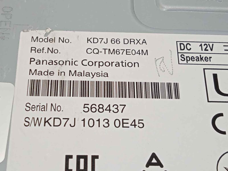 Recambio de modulo electronico para mazda cx-5 2.0 cat referencia OEM IAM KD7J66DRXA KD7J10130E45 CQTM67E04M