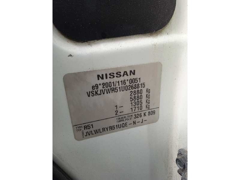 nissan pathfinder (r51) del año 2007