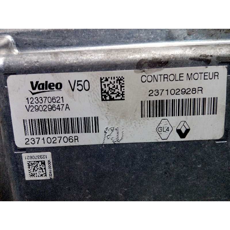 Recambio de centralita motor uce para renault clio iv dynamique referencia OEM IAM 237102928R 123370621 237103706R