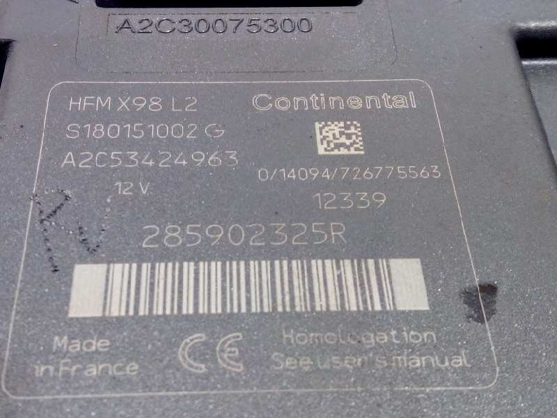 Recambio de conmutador de arranque para renault clio iv dynamique referencia OEM IAM 285902325R  