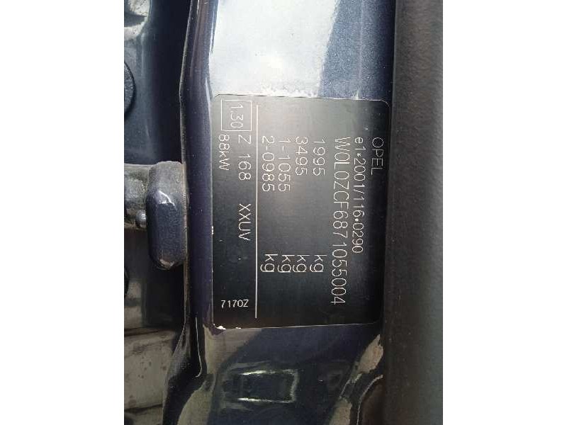 opel vectra c berlina del año 2007