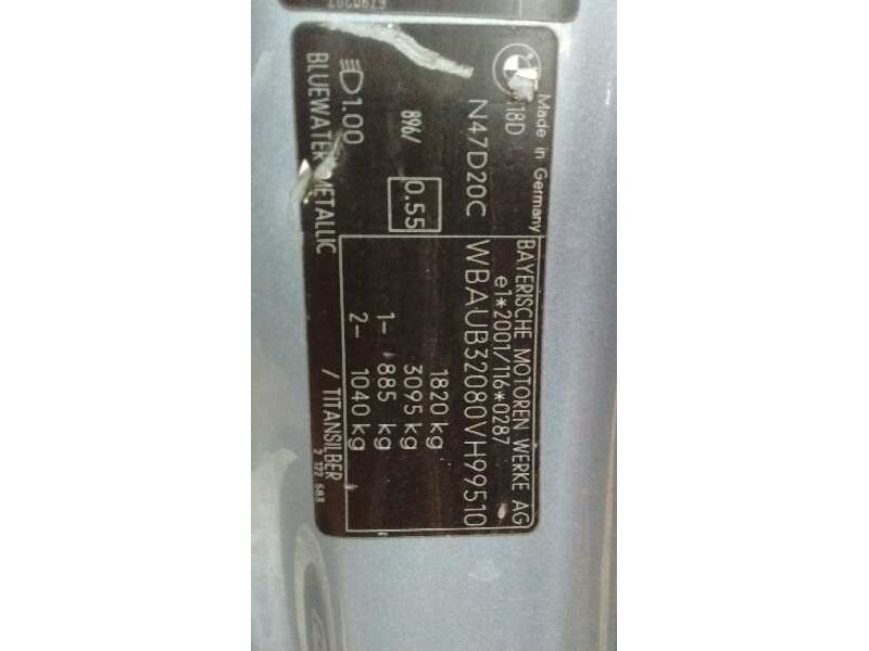 bmw serie 1 berlina (e81/e87) del año 2009