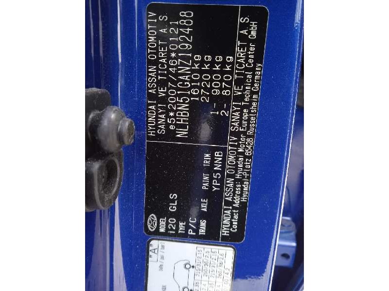 hyundai i20´20 ( bc3/bi3desde 08/20 ) del año 2022