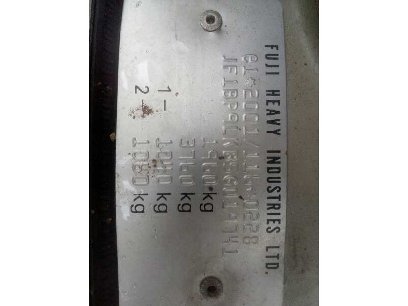 subaru legacy familiar/outback b13 (bp) del año 2005