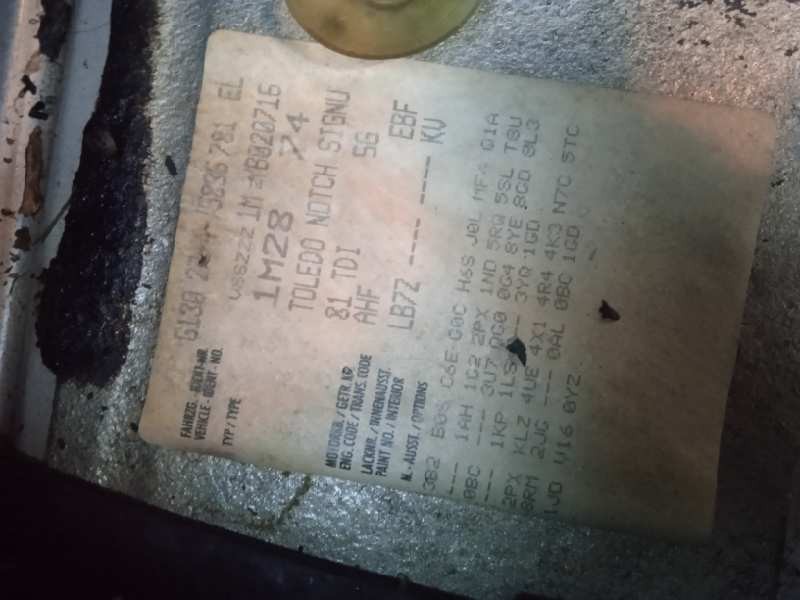 seat toledo (1m2) del año 1999