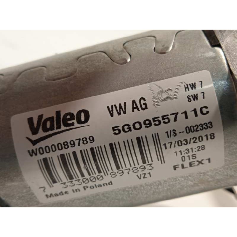 Recambio de motor limpia trasero para volkswagen tiguan sport 4motion bmt referencia OEM IAM 5G0955711C  W000089789