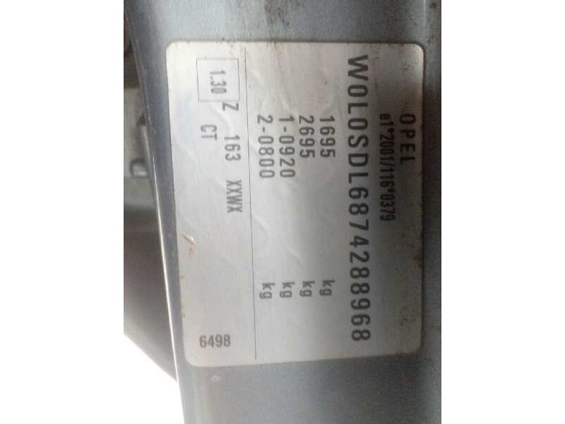 opel corsa d del año 2007