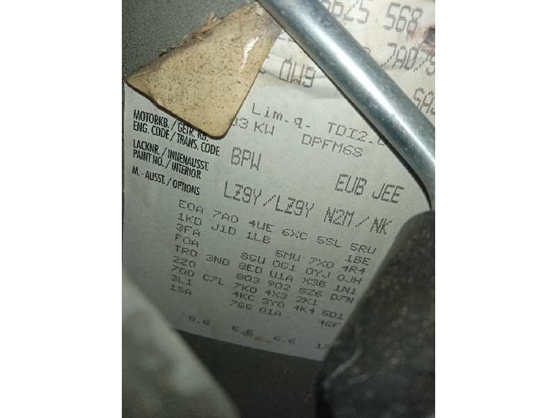 audi a4 berlina (8e) del año 2006