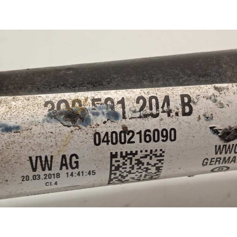 Recambio de transmision trasera derecha para volkswagen tiguan sport 4motion bmt referencia OEM IAM 3Q0501204B  