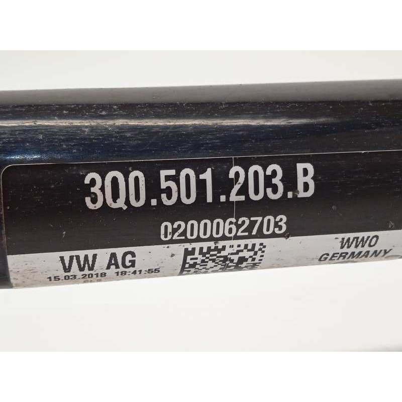 Recambio de transmision trasera izquierda para volkswagen tiguan sport 4motion bmt referencia OEM IAM 3Q0501203B  