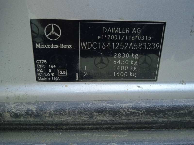 mercedes-benz clase m (w164) del año 2010