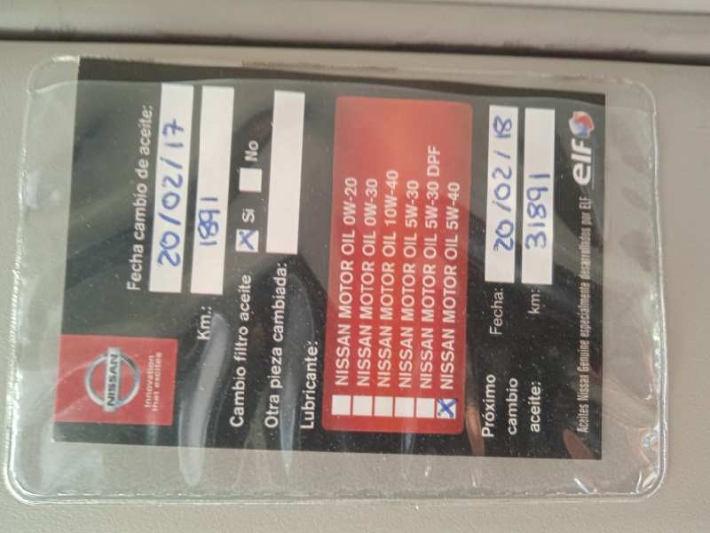 nissan pulsar (c13) del año 2016