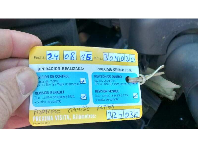 renault scenic iii del año 2010