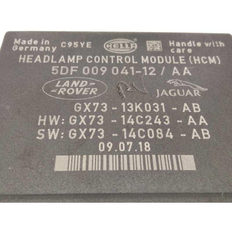 Recambio de centralita luces para land rover range rover evoque evoque hse referencia OEM IAM GX7313K031AB GX7314C243AA 5DF00904