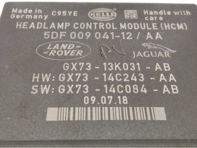 Recambio de centralita luces para land rover range rover evoque evoque hse referencia OEM IAM GX7313K031AB GX7314C243AA 5DF00904