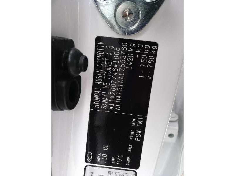 hyundai i10 del año 2019