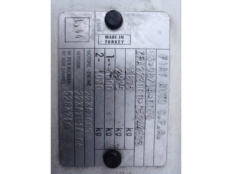 fiat doblo (119) del año 2004