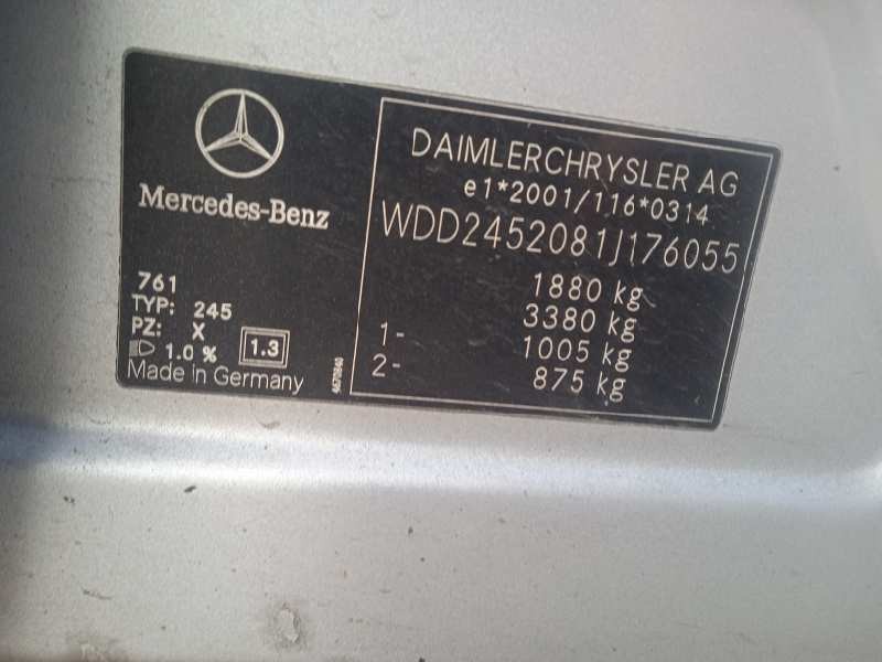 mercedes-benz clase b (w245) del año 2006