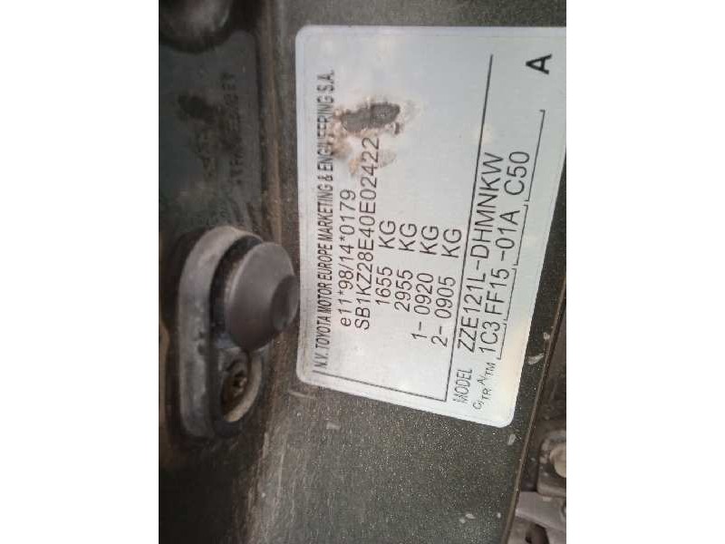 toyota corolla (e12) del año 2002