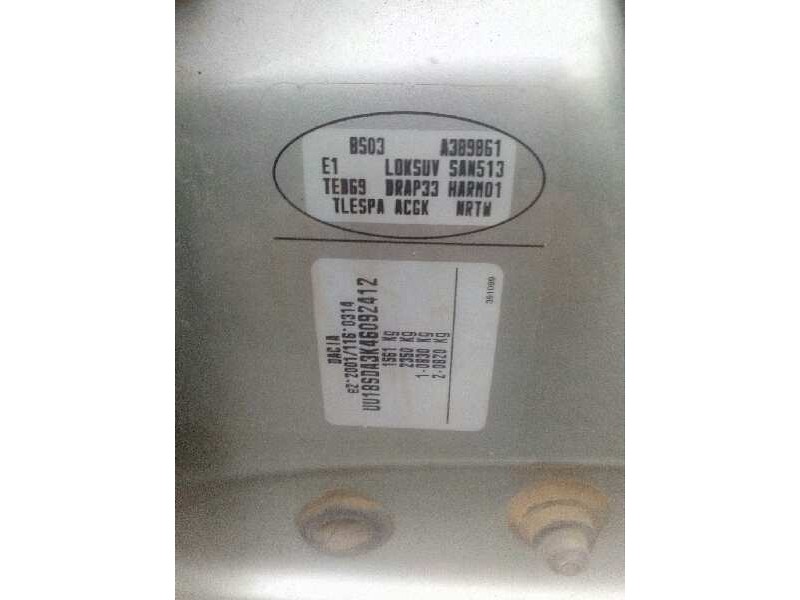 dacia sandero del año 2011