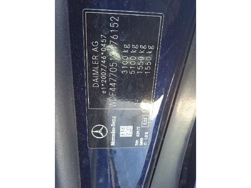 mercedes-benz vito tourer (447) del año 2018