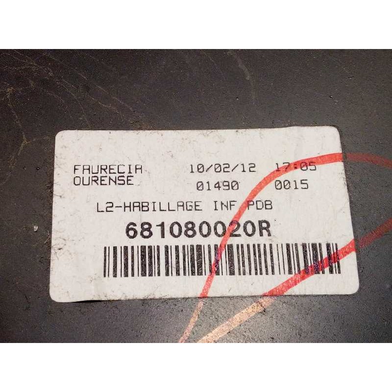 Recambio de guantera para renault megane iii sport tourer business referencia OEM IAM 681080020R  