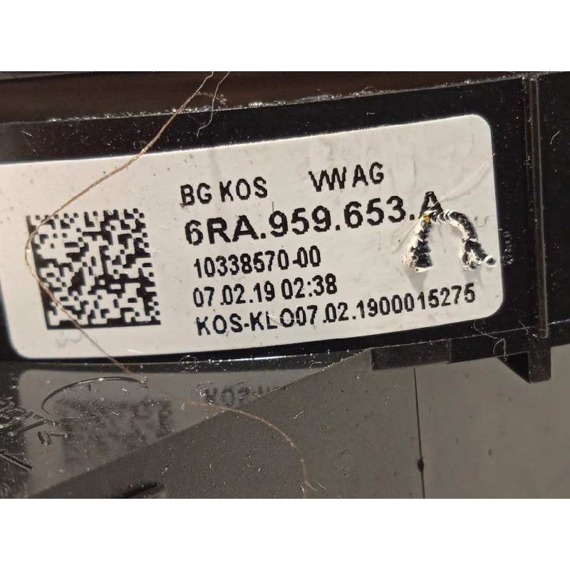 Recambio de anillo airbag para seat ibiza (kj1) fr referencia OEM IAM 6RA959653  