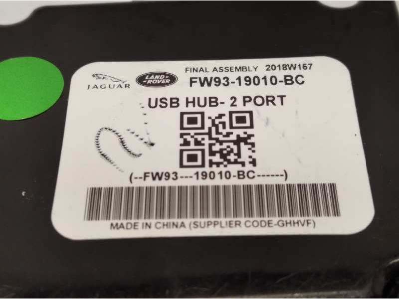 Recambio de modulo electronico para land rover range rover evoque evoque hse referencia OEM IAM FW9319010BC  