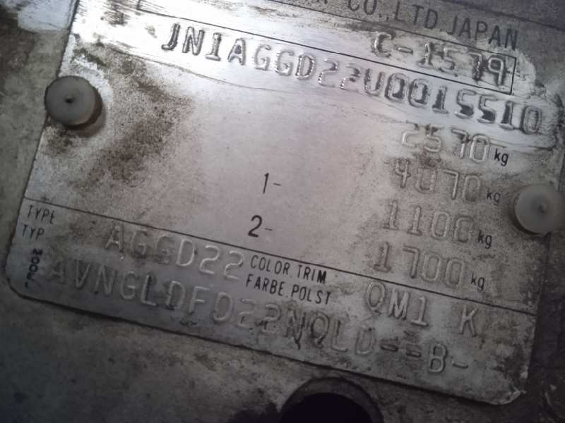 nissan pick-up (d22) del año 1999