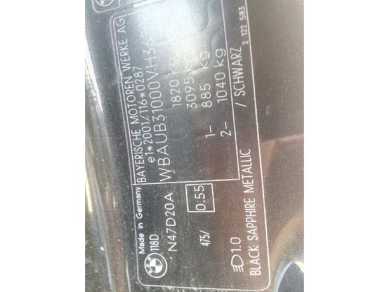 bmw serie 1 berlina (e81/e87) del año 2007