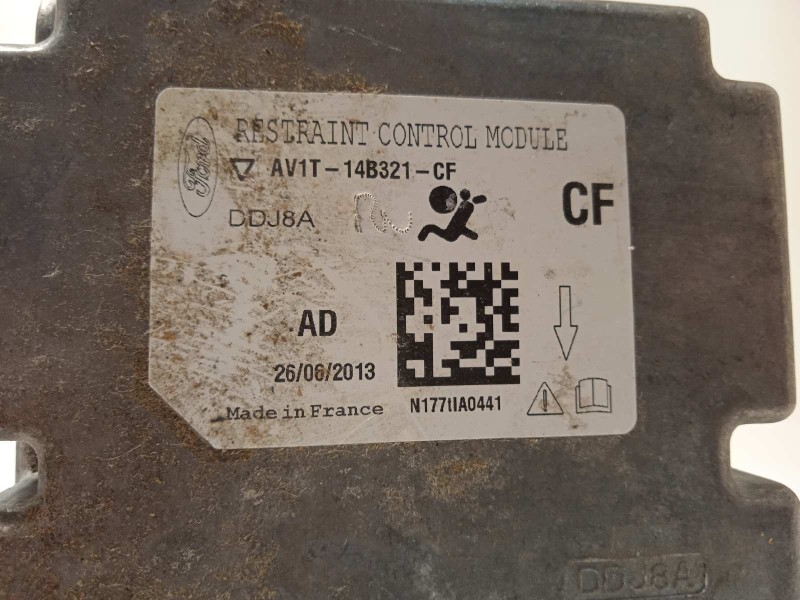 Recambio de centralita airbag para ford b-max 1.6 tdci cat referencia OEM IAM AV1T14B321CF  1874020
