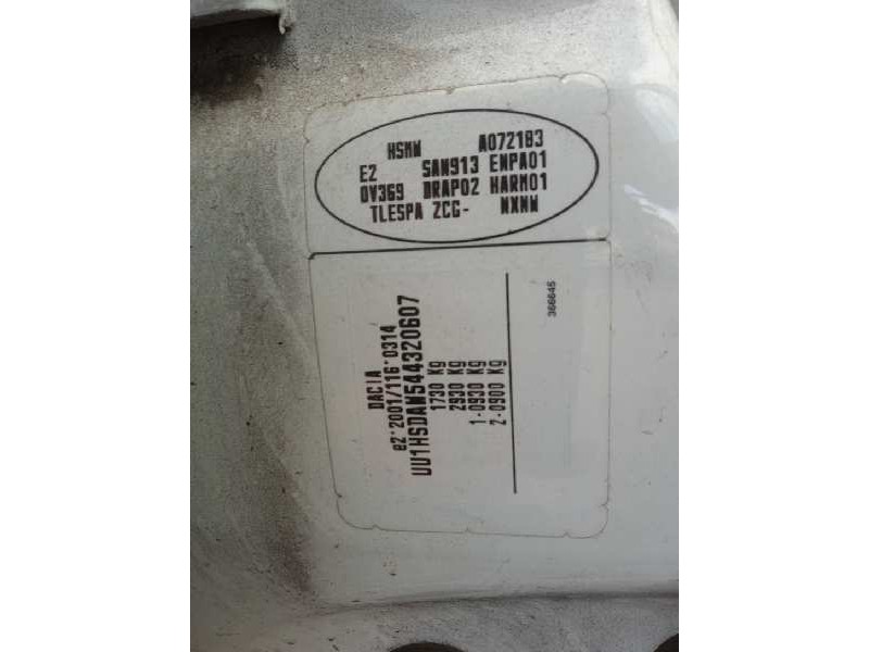 dacia duster del año 2011