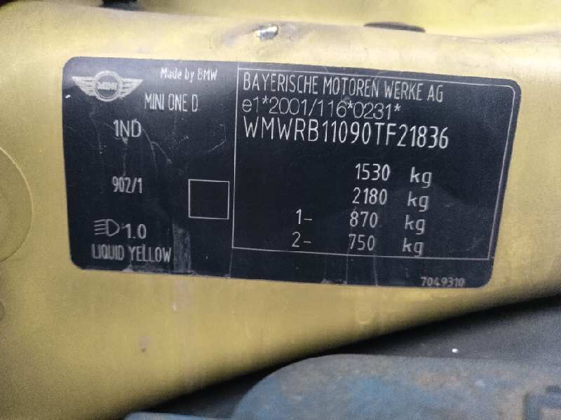 mini mini (r50,r53) del año 2003