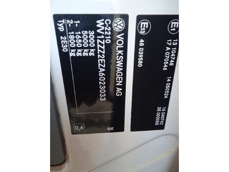 volkswagen crafter caja cerrada del año 2010