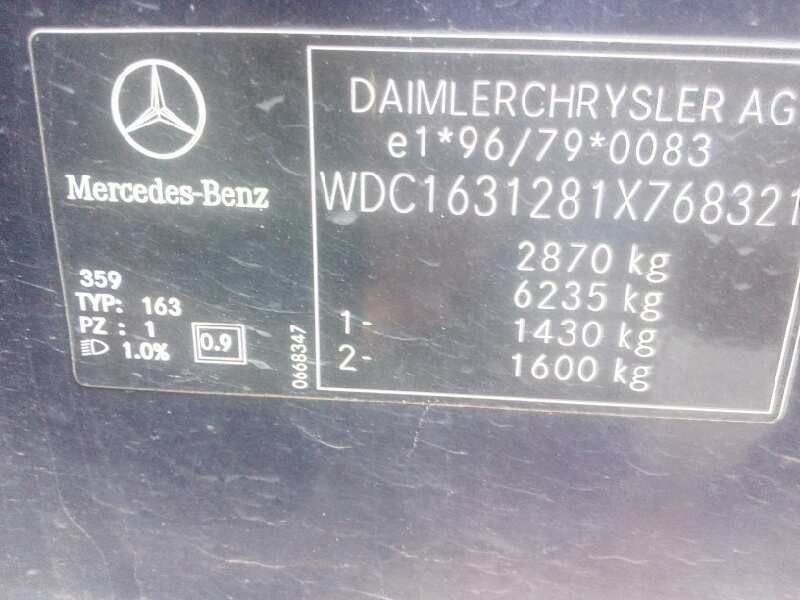 mercedes-benz clase m (w163) del año 2002