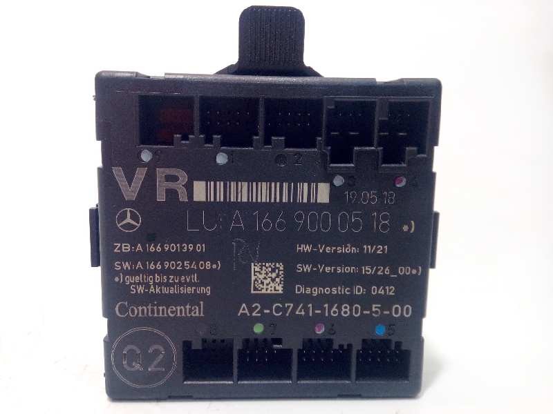 CENTRALITA CONFORT A1669000518 A2C7411680500