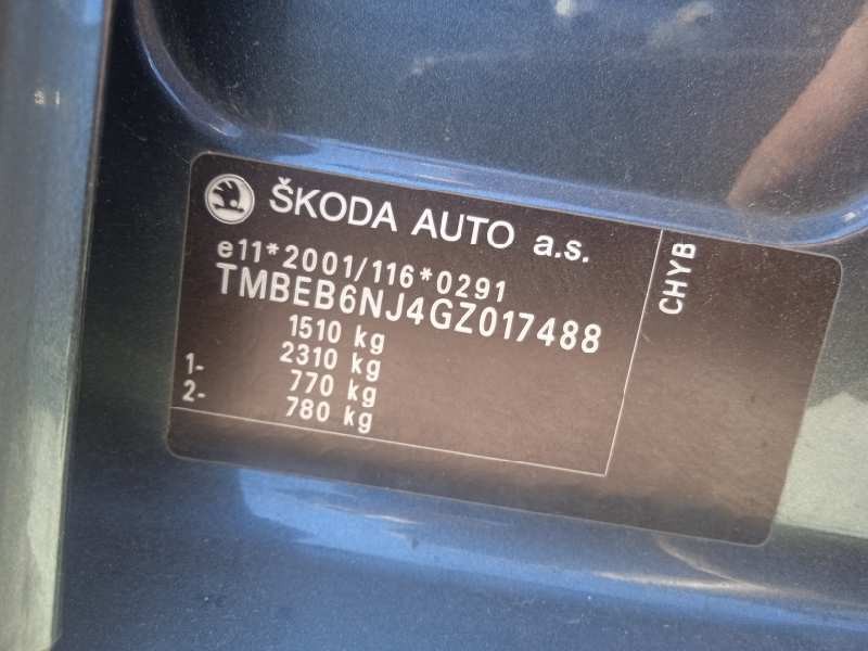 skoda fabia del año 2016