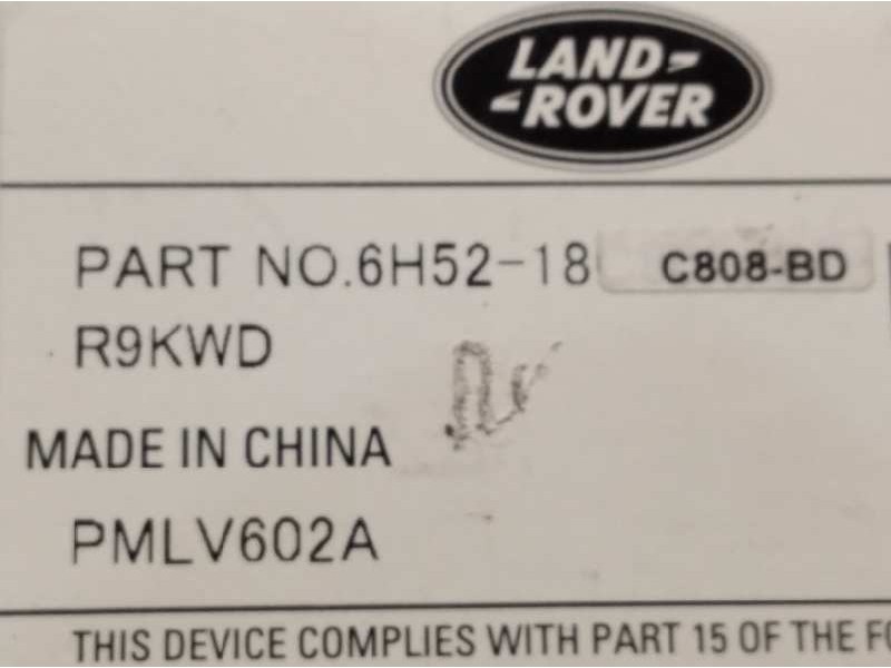 Recambio de modulo electronico para land rover freelander (lr2) 2.2 td4 cat referencia OEM IAM 6H5218C808BD  