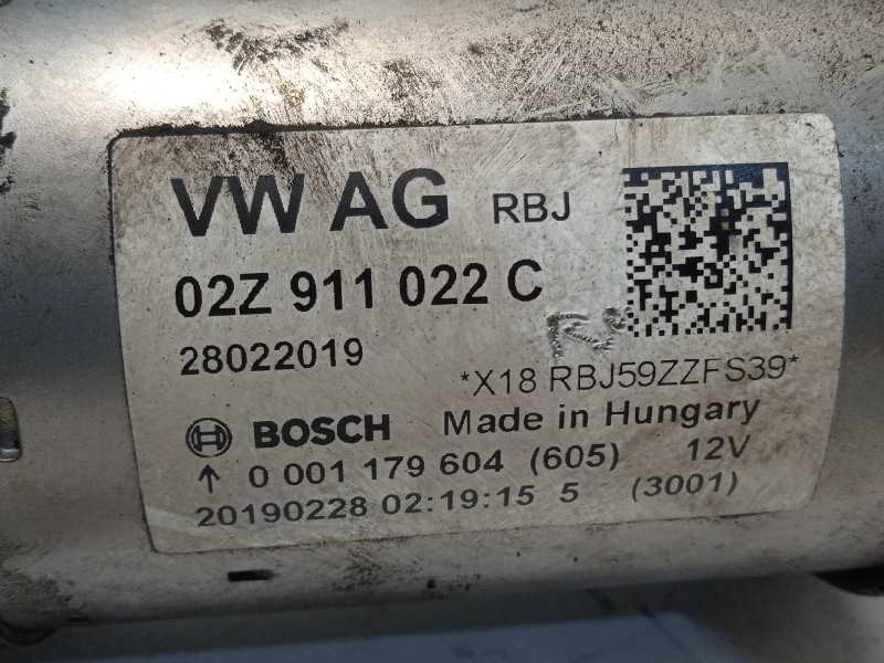 Recambio de motor arranque para seat ibiza (kj1) fr referencia OEM IAM 02Z911022C  0001179604