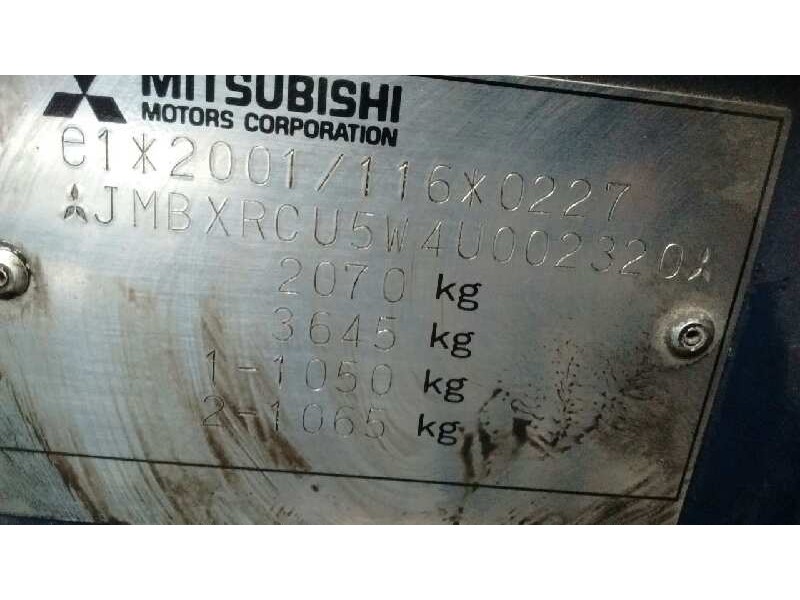 mitsubishi outlander (cu0w) del año 2004