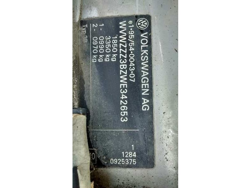 volkswagen passat berlina (3b2) del año 1998