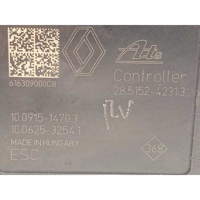 Recambio de abs para renault megane iv berlina 5p tech road referencia OEM IAM 476604349R 28515242313 10022007284