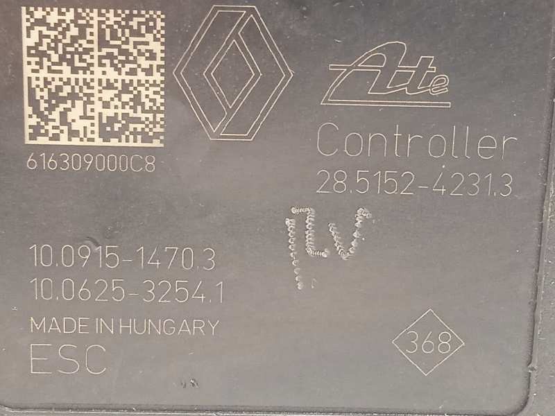Recambio de abs para renault megane iv berlina 5p tech road referencia OEM IAM 476604349R 28515242313 10022007284