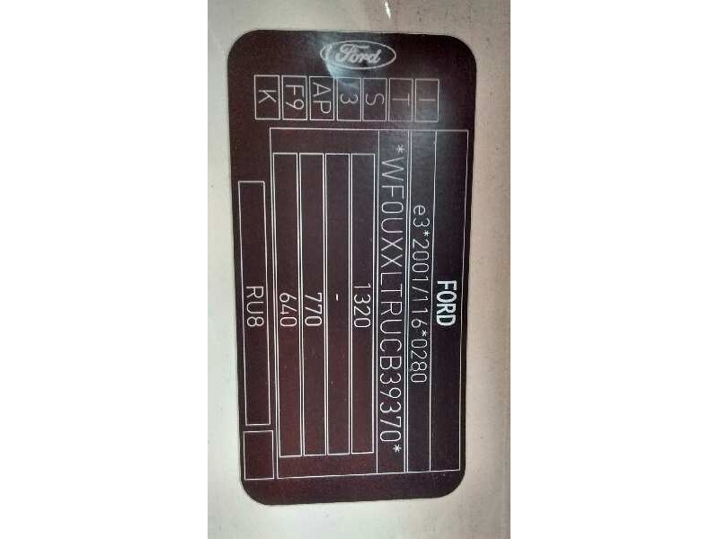 ford ka (ccu) del año 2012