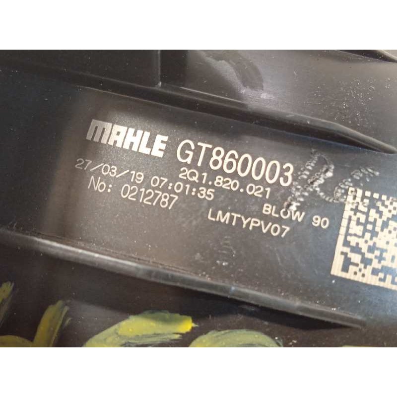 Recambio de motor calefaccion para seat ibiza (kj1) fr referencia OEM IAM 2Q1820021  GT860003