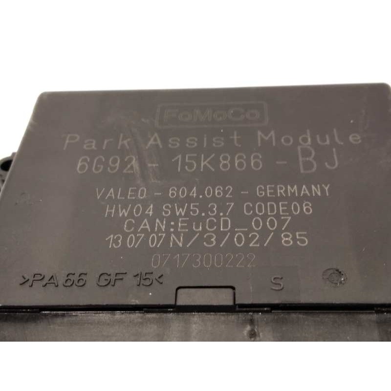 Recambio de modulo electronico para land rover freelander (lr2) 2.2 td4 cat referencia OEM IAM 6G9215K866BJ  